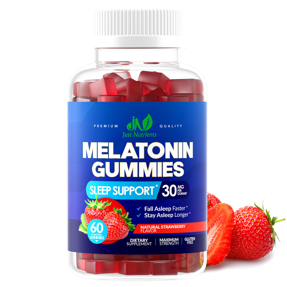 Melatonin 30mg Gummies for Adults - 60 Gummies