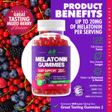 Melatonin 20mg Gummies for Adults - 120 Gummies