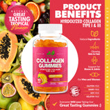 Collagen Gummies for Women & Men - 90 Gummies