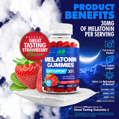 Melatonin 30mg Gummies for Adults - 60 Gummies