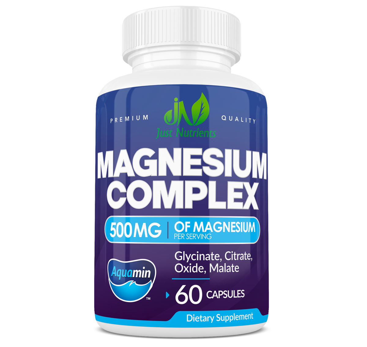 Magnesium Complex 500mg - 60 Veggie Capsules