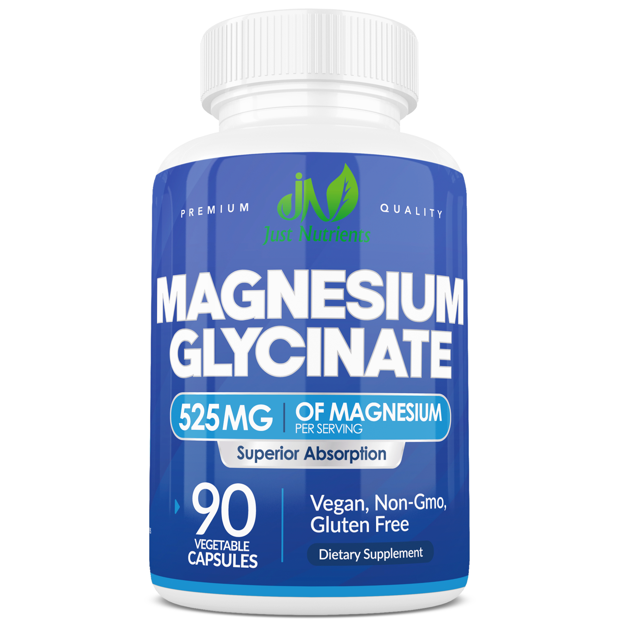 Magnesium Glycinate 525mg Capsules - 90 Count