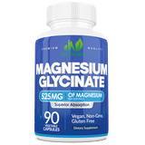 Magnesium Glycinate 525mg Capsules - 90 Count