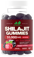 Shilajit 10,000mg Gummies for Men & Women - 60 Gummies