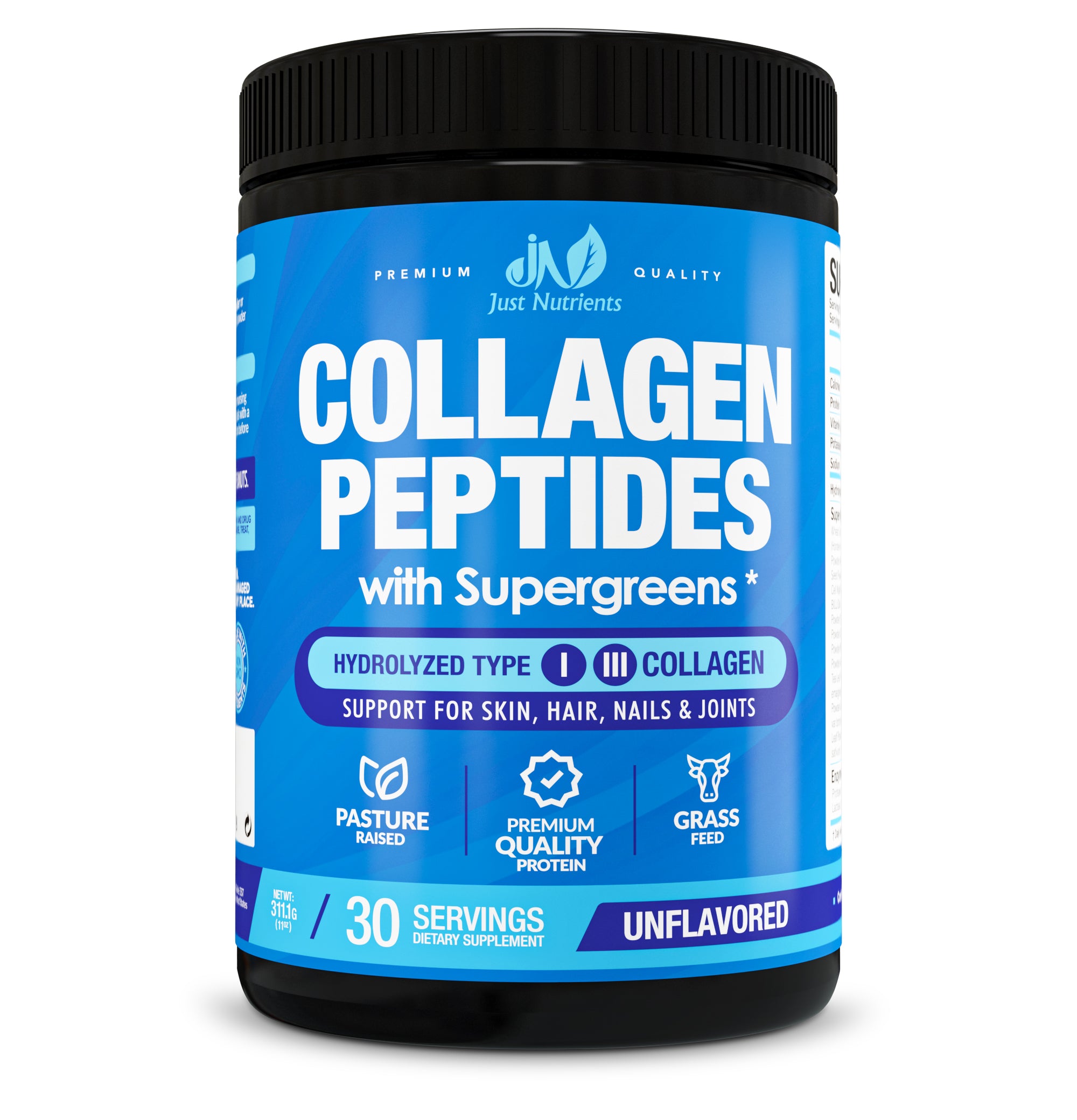 Collagen Peptides Powder with Super Greens